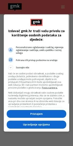 Vorschau der Website GMK, Medium aus Vereinigte Staaten für gesponserte Artikel