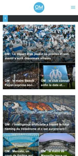 Aperçu du site Accueil, média de France pour articles sponsorisés