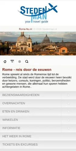 Anteprima del sito Rome-Nu, media di Paesi Bassi per articoli sponsorizzati
