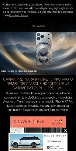 Anteprima del sito Lux Life, media di Stati Uniti per articoli sponsorizzati