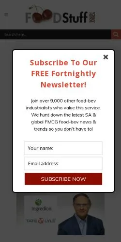 Anteprima del sito Foodstuffs SA, media di Stati Uniti per articoli sponsorizzati
