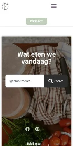 Pré-visualização do site Eet Goed Voel Je Goed, meio de Países Baixos para artigos patrocinados