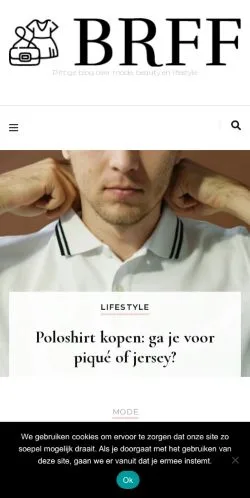 Preview of the Pittige Blog website, a media outlet in Belgium for sponsored articles