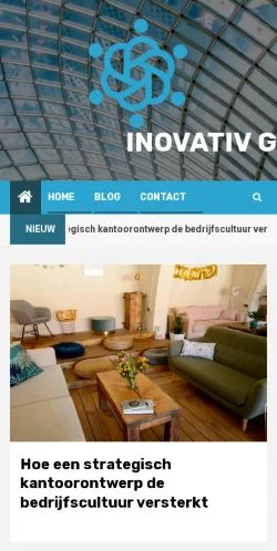 Anteprima del sito Inovativ, media di Paesi Bassi per articoli sponsorizzati