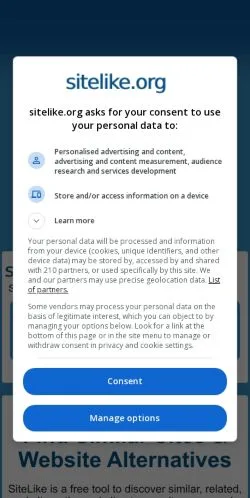 Anteprima del sito Sitelike, media di Stati Uniti per articoli sponsorizzati