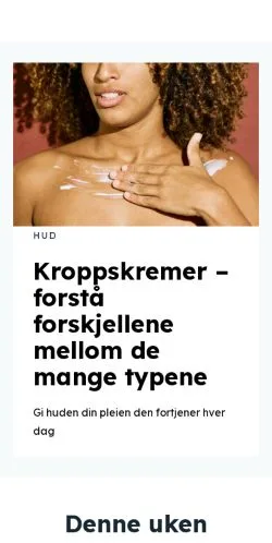 Preview of the handlesunt.com website, a media outlet in Norway for sponsored articles