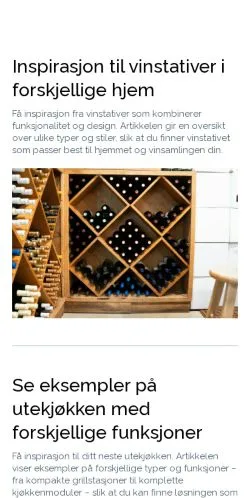 Sponsorlu makaleler için Norveç medyası spiskurven.com sitesinin önizlemesi