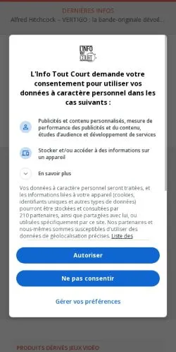 Anteprima del sito La Vie Du Dérivé, media di Francia per articoli sponsorizzati
