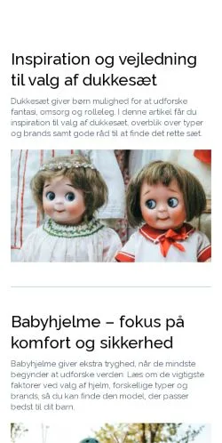 Podgląd witryny familiensfremtid.dk, medium z kraju Dania do artykułów sponsorowanych