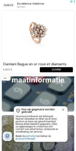 Anteprima del sito Maatmeten, media di Paesi Bassi per articoli sponsorizzati