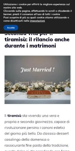 Anteprima del sito Torte al Cioccolato, media di Italia per articoli sponsorizzati