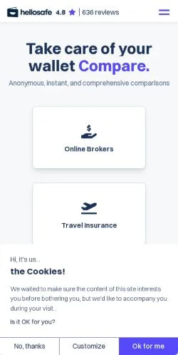 Forhåndsvisning af HelloSafe, medie fra Irland til sponsorerede artikler