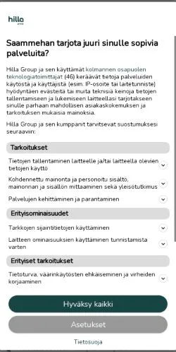 Podgląd witryny Kalajokiseutu, medium z kraju Finlandia do artykułów sponsorowanych