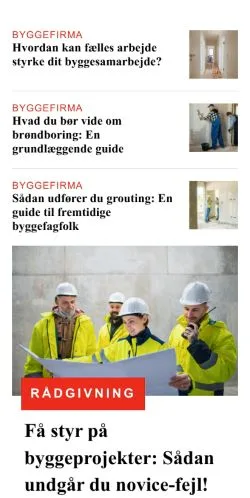 Anteprima del sito boligrenoveringer.dk, media di Danimarca per articoli sponsorizzati