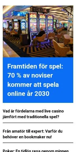 Forhåndsvisning af gamekillar.se, medie fra Sverige til sponsorerede artikler