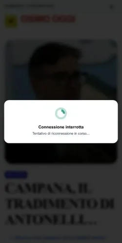 Aperçu du site Osimo Oggi, média de Italie pour articles sponsorisés
