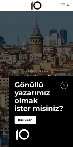 Vorschau der Website 10layn, Medium aus Türkei für gesponserte Artikel