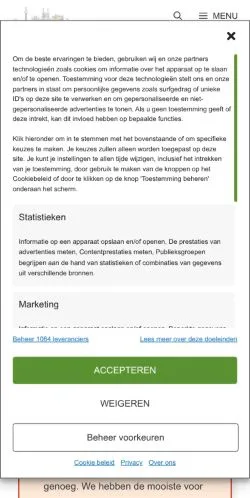 Podgląd witryny Alles over Keulen, medium z kraju Holandia do artykułów sponsorowanych