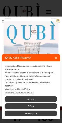 Forhåndsvisning af QUBI Quantobasta, medie fra Italien til sponsorerede artikler