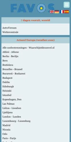 Anteprima del sito Webgids Weer, media di Paesi Bassi per articoli sponsorizzati