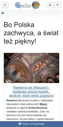 Anteprima del sito Polskie Szlaki, media di Polonia per articoli sponsorizzati