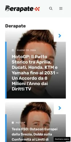 Forhåndsvisning af Derapate, medie fra Italien til sponsorerede artikler