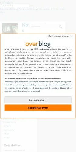 스폰서 기사용 프랑스 매체 Nouveautés Littérature Jeunesse 사이트 미리보기