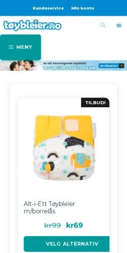 스폰서 기사용 노르웨이 매체 tøybleier 사이트 미리보기