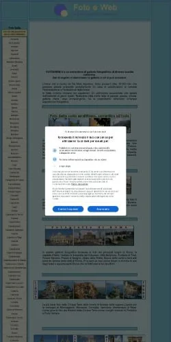 Aperçu du site Fotoeweb, média de Italie pour articles sponsorisés