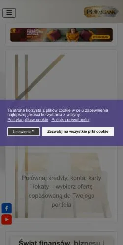 Anteprima del sito Świat Finansów i Minerałów, media di Polonia per articoli sponsorizzati