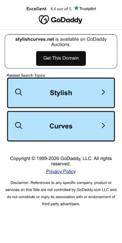 Podgląd witryny StylishCurves, medium z kraju Stany Zjednoczone do artykułów sponsorowanych