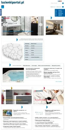 스폰서 기사용 폴란드 매체 Łazienki Portal 사이트 미리보기