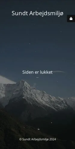 Anteprima del sito Siden er lukket, media di Danimarca per articoli sponsorizzati