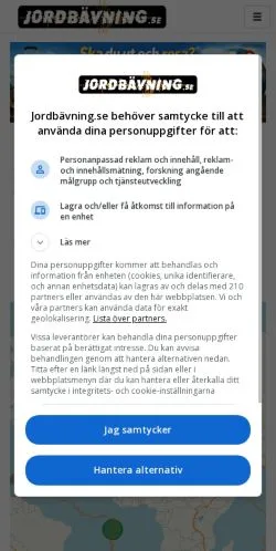 Anteprima del sito jordbävning, media di Svezia per articoli sponsorizzati