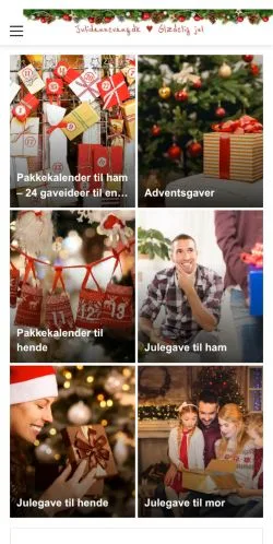 Anteprima del sito Jul I Dannevang, media di Danimarca per articoli sponsorizzati