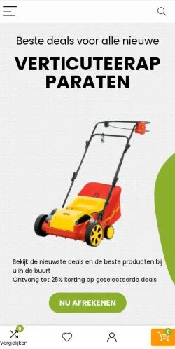 Anteprima del sito Verknipt Landschap, media di Paesi Bassi per articoli sponsorizzati