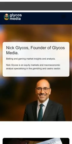 스폰서 기사용 영국 매체 Glycos Media 사이트 미리보기