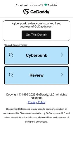 Podgląd witryny Cyberpunk Review, medium z kraju Stany Zjednoczone do artykułów sponsorowanych