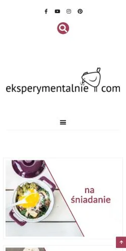 Podgląd witryny Eksperymentalnie, medium z kraju Polska do artykułów sponsorowanych