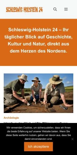 Anteprima del sito Schleswig-Holstein 24, media di Germania per articoli sponsorizzati