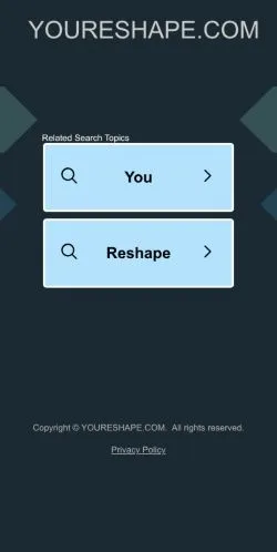 Aperçu du site YouReshape, média de États-Unis pour articles sponsorisés