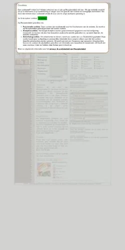 Anteprima del sito Receptentabel, media di Paesi Bassi per articoli sponsorizzati