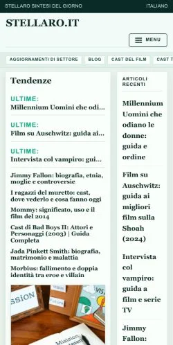 Vorschau der Website stellaro.it -, Medium aus Italien für gesponserte Artikel
