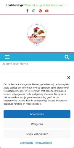 Podgląd witryny 4Mama, medium z kraju Holandia do artykułów sponsorowanych
