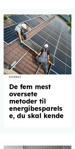 Anteprima del sito boligblink.dk, media di Danimarca per articoli sponsorizzati