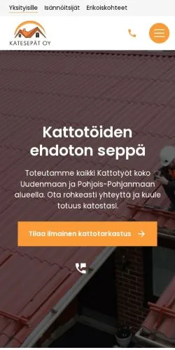 Podgląd witryny Katesepät, medium z kraju Finlandia do artykułów sponsorowanych