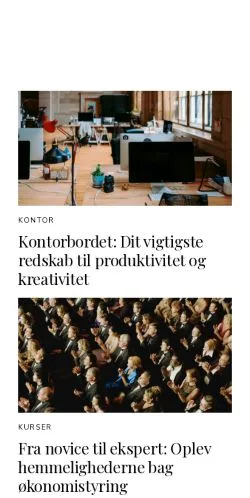 Podgląd witryny kundeguiden.dk, medium z kraju Dania do artykułów sponsorowanych