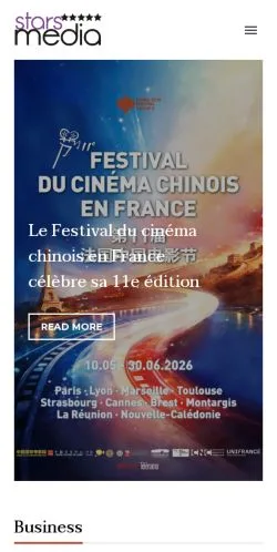Anteprima del sito Stars Média, media di Francia per articoli sponsorizzati