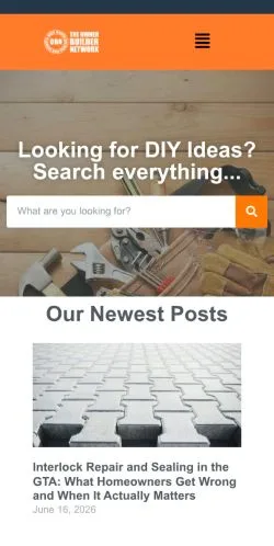 Anteprima del sito The Owner-Builder Network, media di Stati Uniti per articoli sponsorizzati