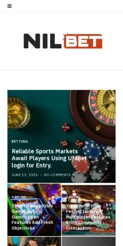 Aperçu du site Nil Bet, média de États-Unis pour articles sponsorisés